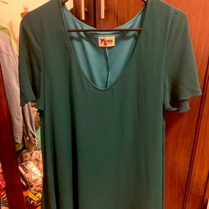 Show Me Your MuMu Midi Dress 💚💙